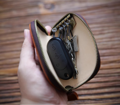 Handmade Vintage Top Grain Leather Key Holder