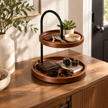 Small Two-Tier Desktop Organizer