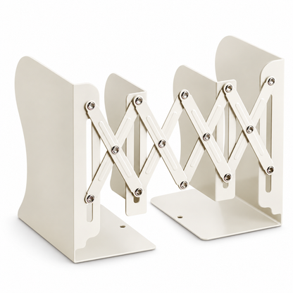 Large Expandable Metal Book Organizer