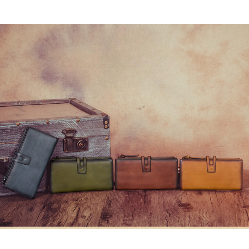 Vintage Handmade Leather Wallet