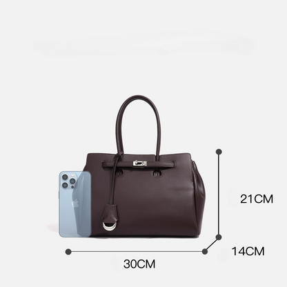 2025 Women's New Tote Bag - Large Capacity Genuine Leather Commuter Bag